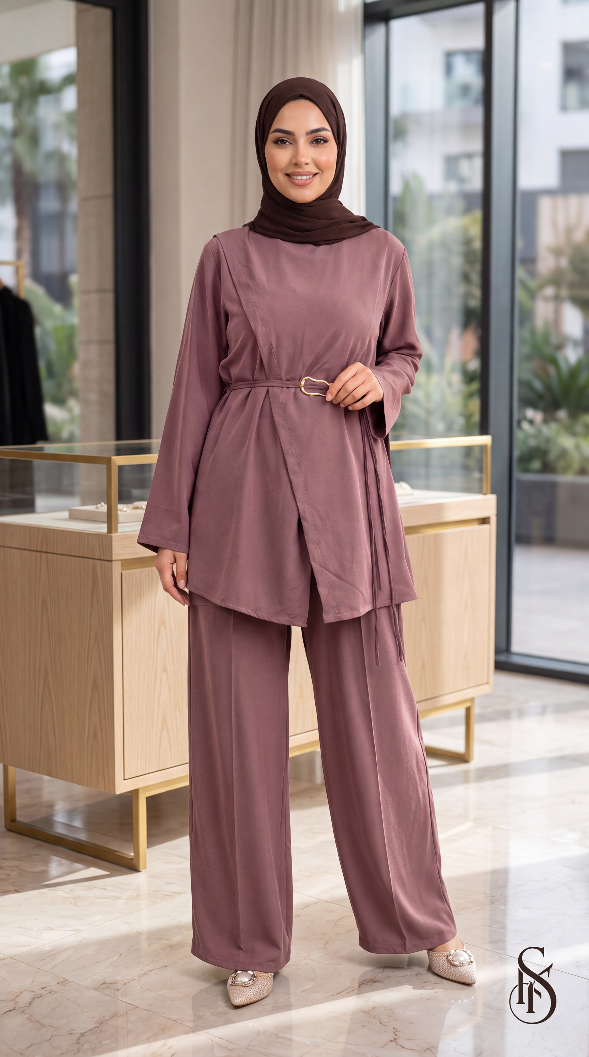 Ensemble Wrida Wrap Naturelle